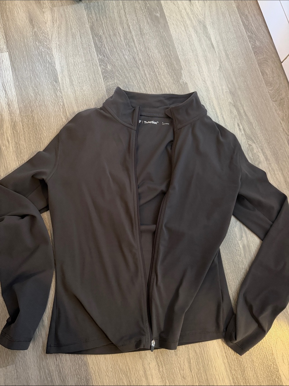 TNA Women's Black Utility Zip Jacket